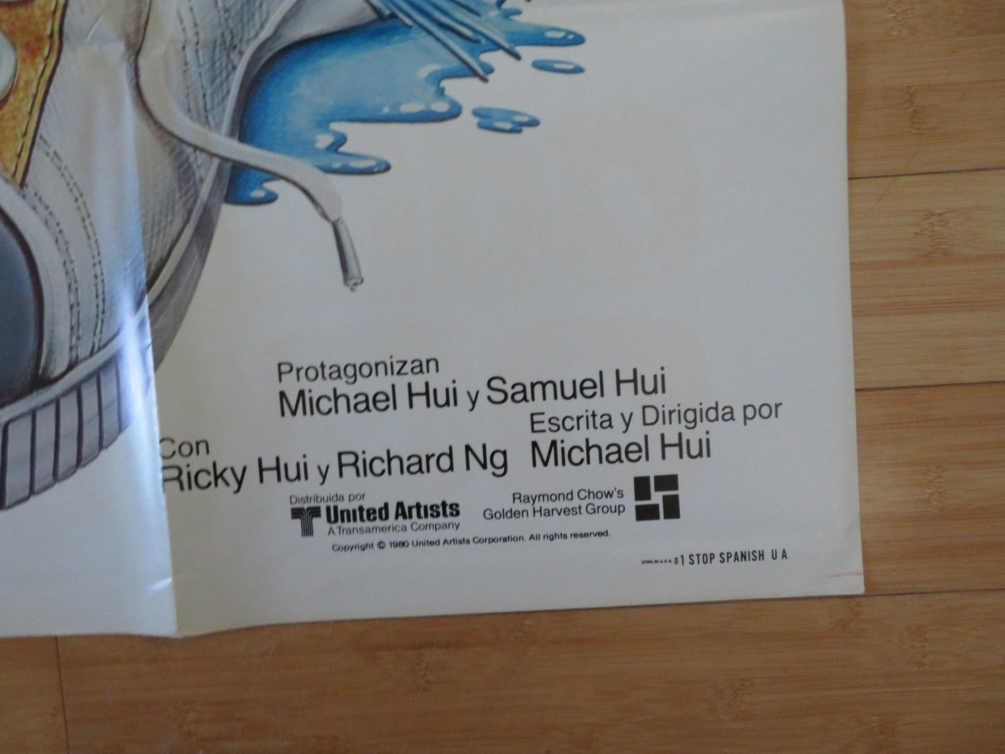 MR. BOO / THE PRIVATE EYES 1 STOP INTERNATIONAL SPANISH POSTER MICHAEL HUI 1976 Rendezvous Cinema Movie posters