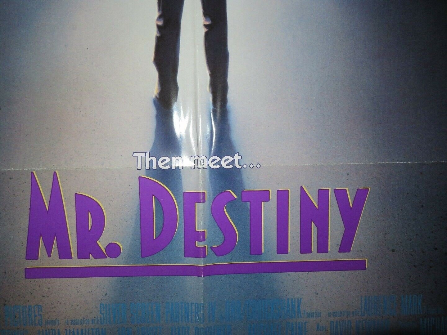 MR. DESTINY US ONE SHEET POSTER MICHAEL CAINE LINDA HAMILTON 1990 Movie posters