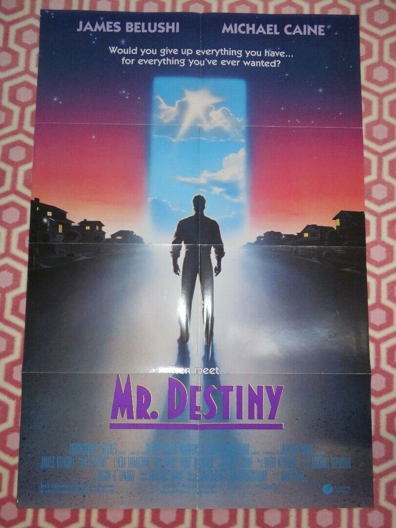 MR. DESTINY US ONE SHEET POSTER MICHAEL CAINE LINDA HAMILTON 1990 Movie posters