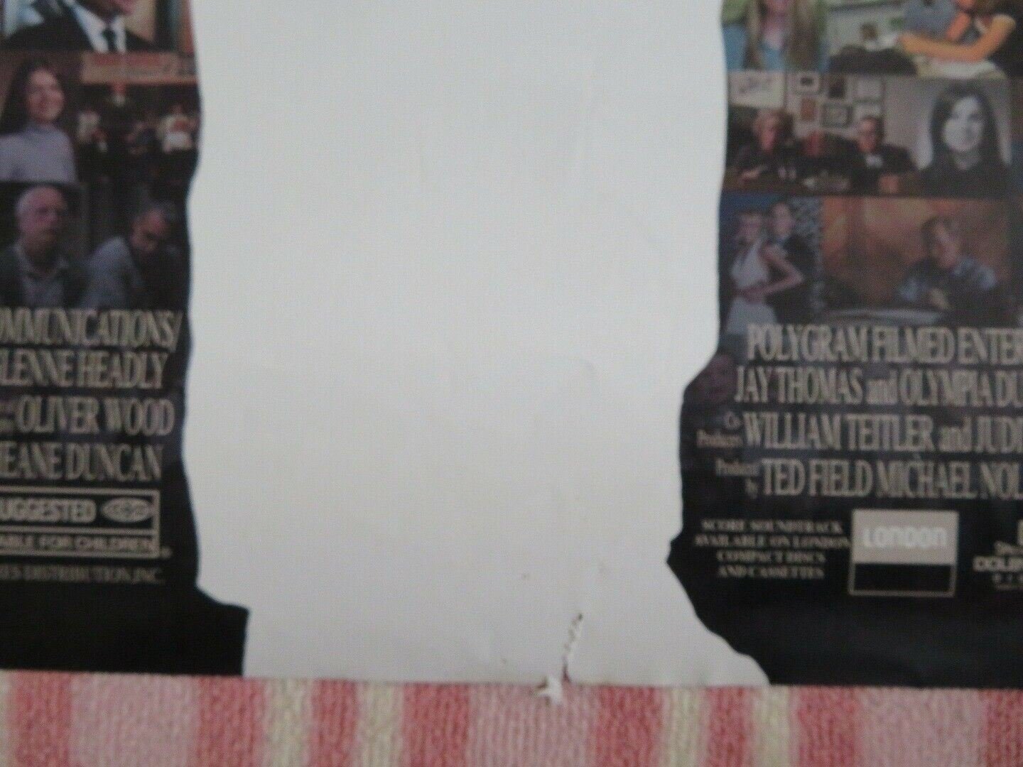 MR. HOLLAND'S OPUS ONE SHEET ROLLED POSTER RICHARD DREYFUSS 1995 Movie posters