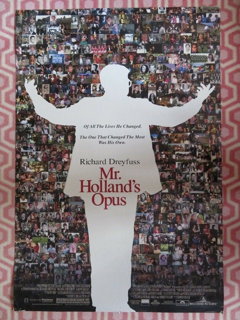 MR. HOLLAND'S OPUS ONE SHEET ROLLED POSTER RICHARD DREYFUSS 1995 Movie posters