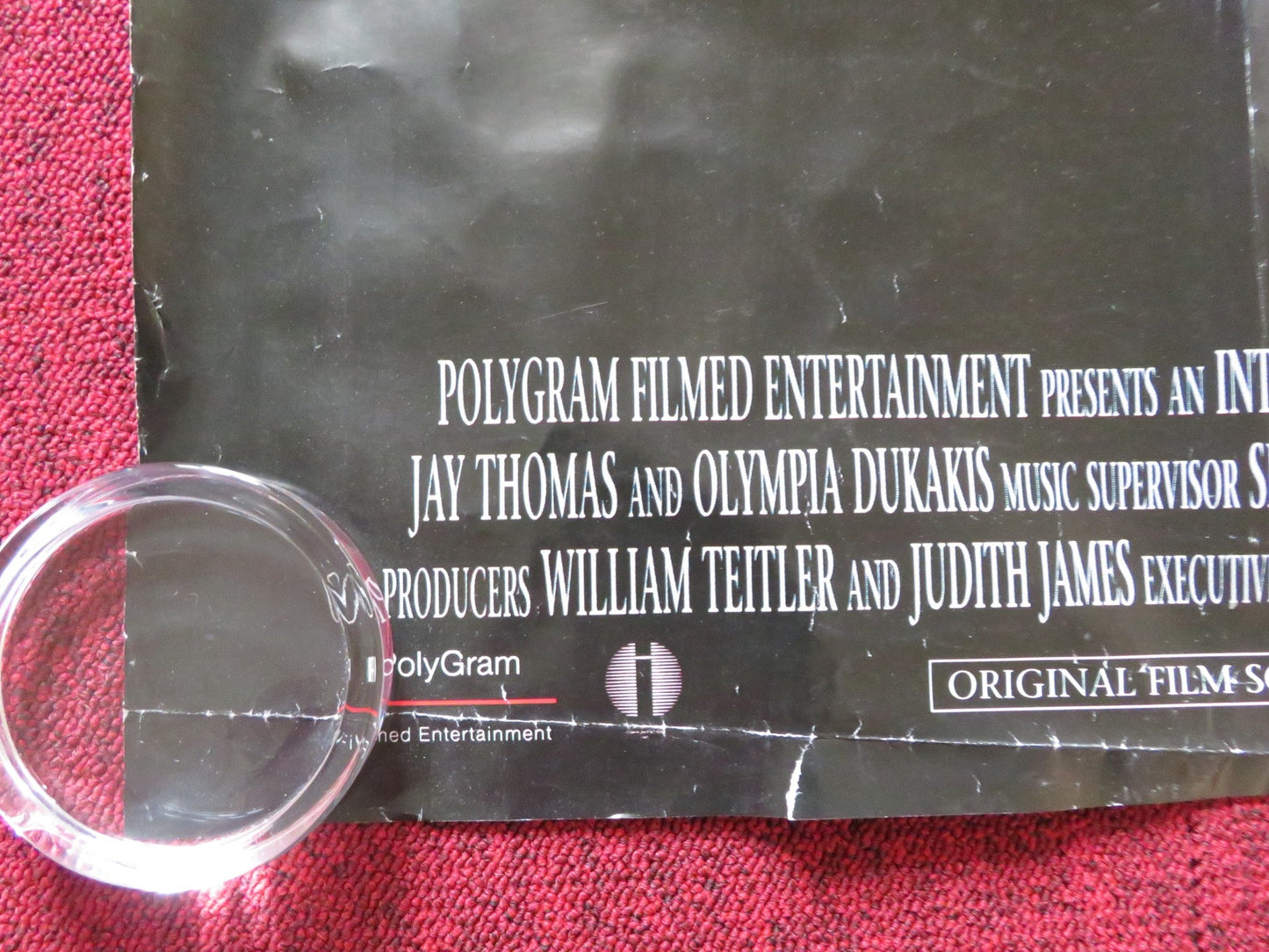 MR. HOLLAND'S OPUS UK QUAD (30"x 40") ROLLED POSTER RICHARD DREYFUSS 1995 Rendezvous Cinema Movie posters