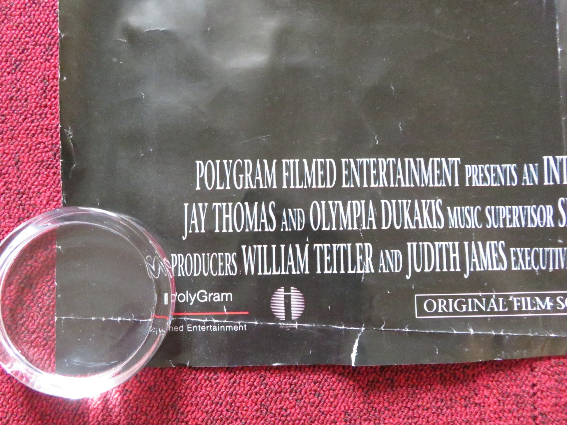 MR. HOLLAND'S OPUS UK QUAD (30"x 40") ROLLED POSTER RICHARD DREYFUSS 1995 Rendezvous Cinema Movie posters