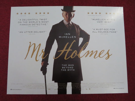 MR HOLMES UK QUAD (30"x 40") ROLLED POSTER IAN MCKELLEN LAURA LINNEY 2015 Rendezvous Cinema Movie posters