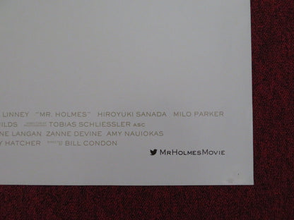 MR HOLMES UK QUAD (30"x 40") ROLLED POSTER IAN MCKELLEN LAURA LINNEY 2015 Rendezvous Cinema Movie posters