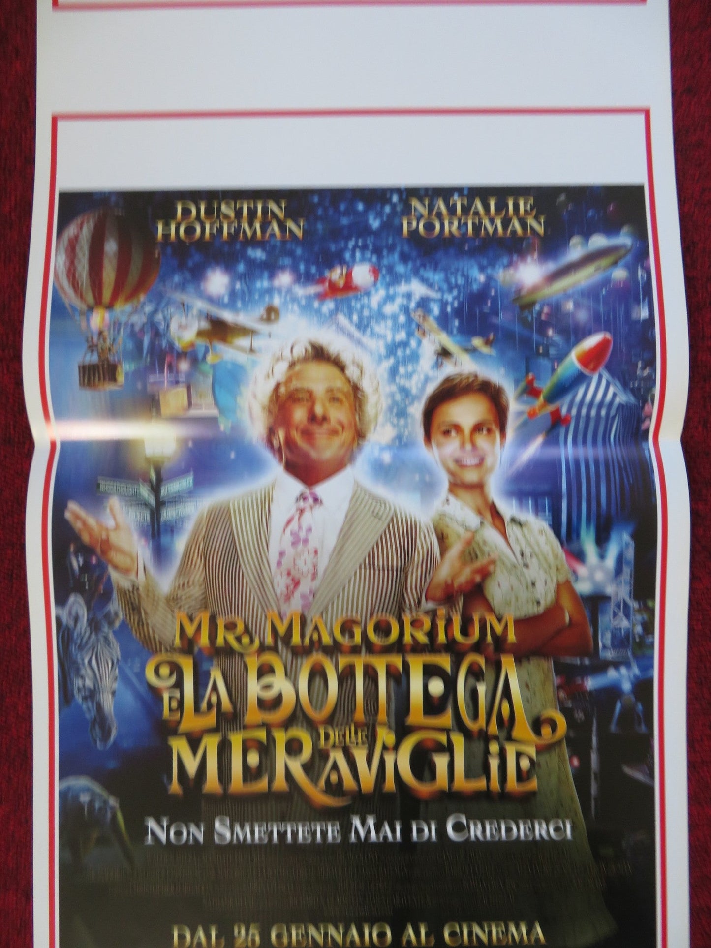 MR. MAGORIUM'S WONDER EMPORIUM ITALIAN LOCANDINA (27.5"x13") POSTER 2007 Rendezvous Cinema Movie posters