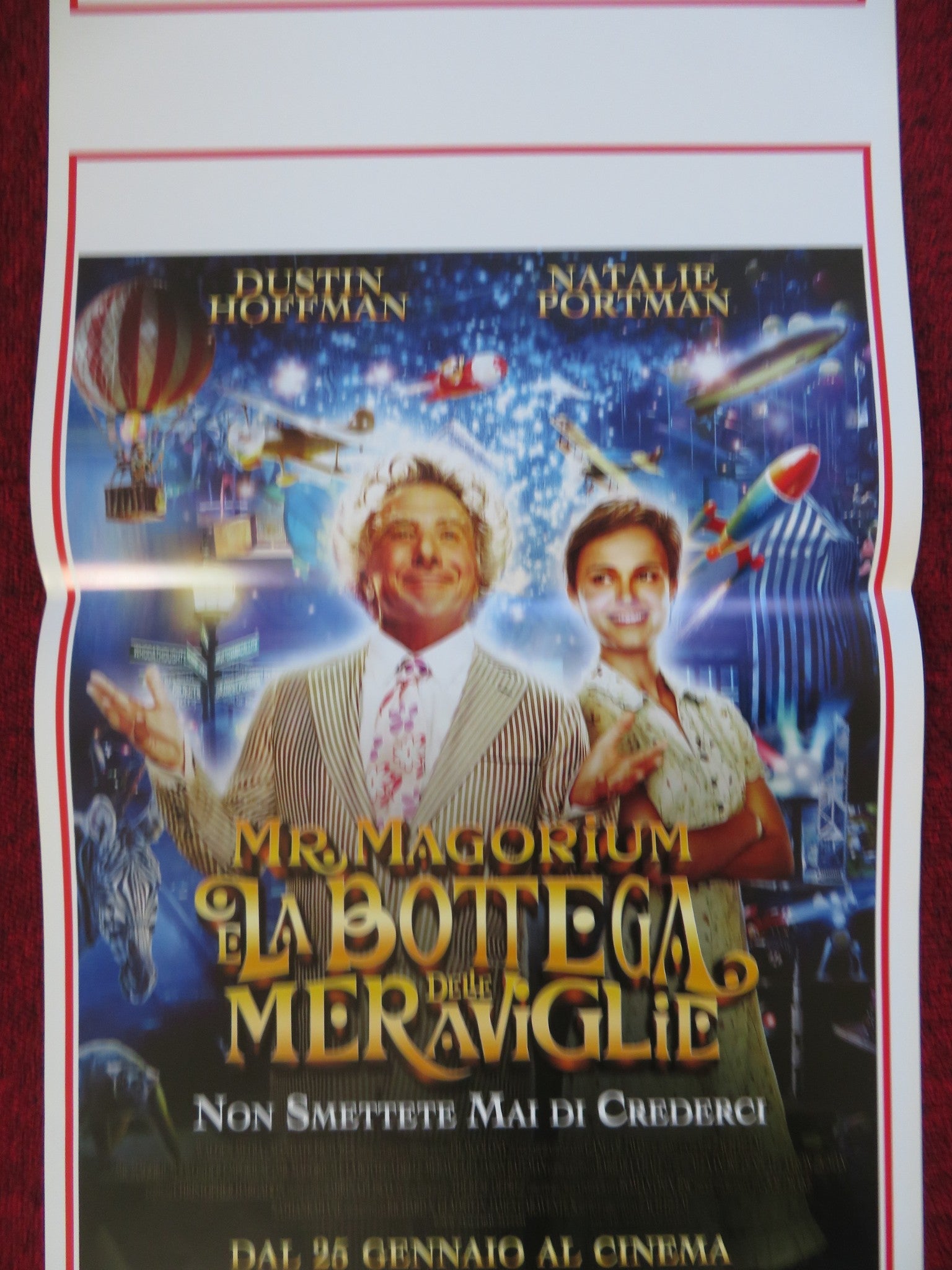 MR. MAGORIUM'S WONDER EMPORIUM ITALIAN LOCANDINA (27.5"x13") POSTER 2007 Rendezvous Cinema Movie posters