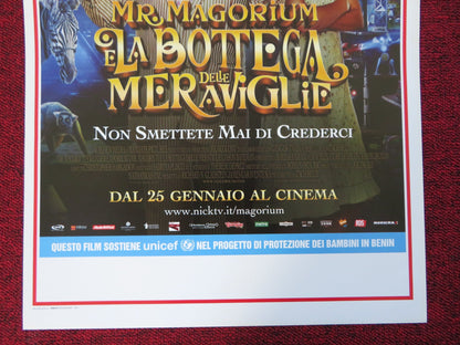 MR. MAGORIUM'S WONDER EMPORIUM ITALIAN LOCANDINA (27.5"x13") POSTER 2007 Rendezvous Cinema Movie posters