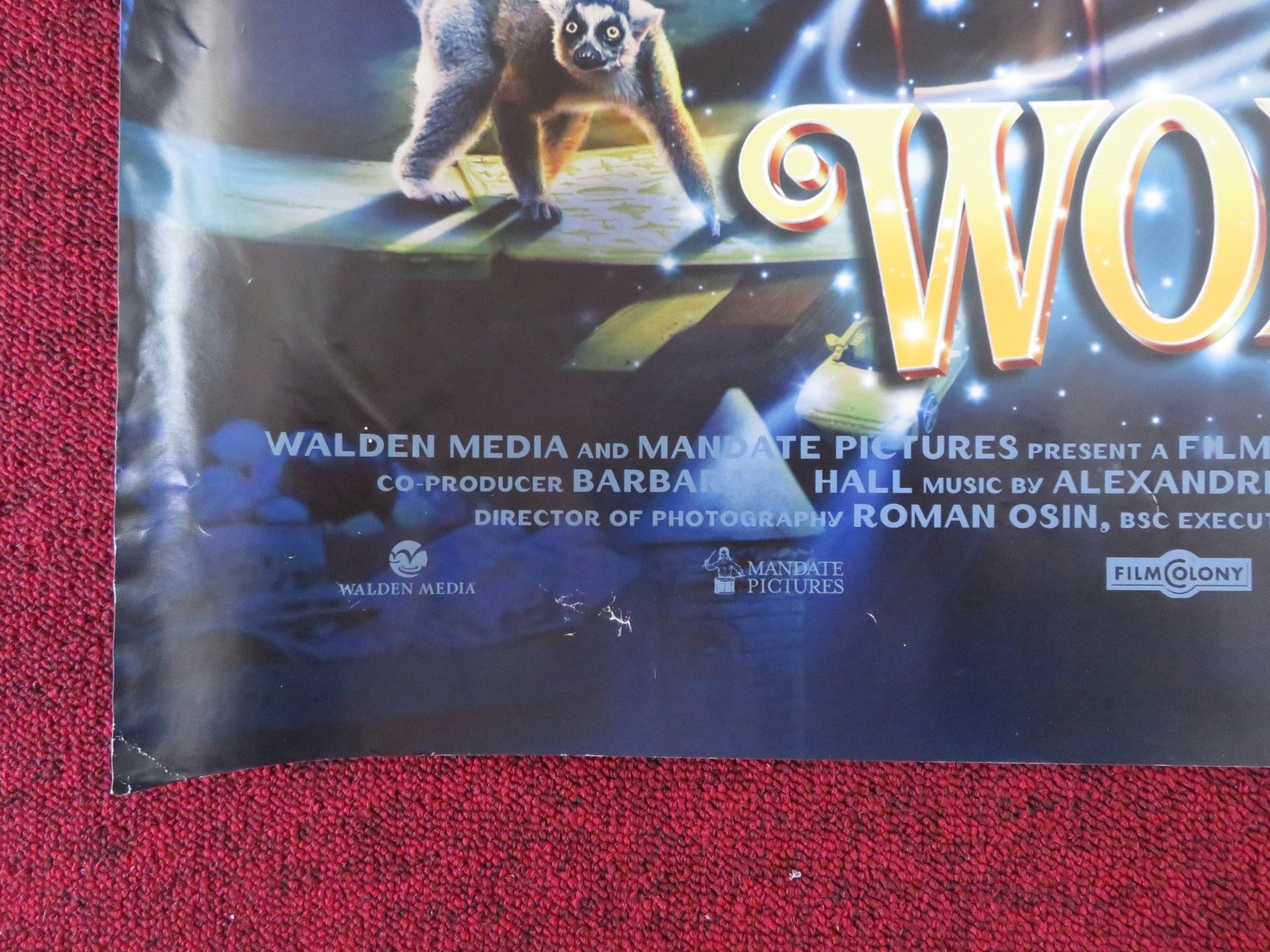 MR. MAGORIUM'S WONDER EMPORIUM UK QUAD (30"x 40") ROLLED POSTER HOFFMAN 2007 Rendezvous Cinema Movie posters