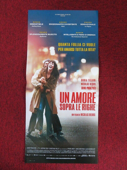 MR & MME ADELMAN ITALIAN LOCANDINA (26.5"x12.5") POSTER DORIA TILLIER 2017 Movie posters