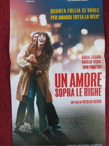 MR & MME ADELMAN ITALIAN LOCANDINA (26.5"x12.5") POSTER DORIA TILLIER 2017 Movie posters