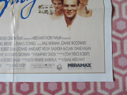MR.& MRS BRIDGE US ONE SHEET POSTER PAUL NEWMAN SAUNDRA MCCLAIN 1990 Movie posters