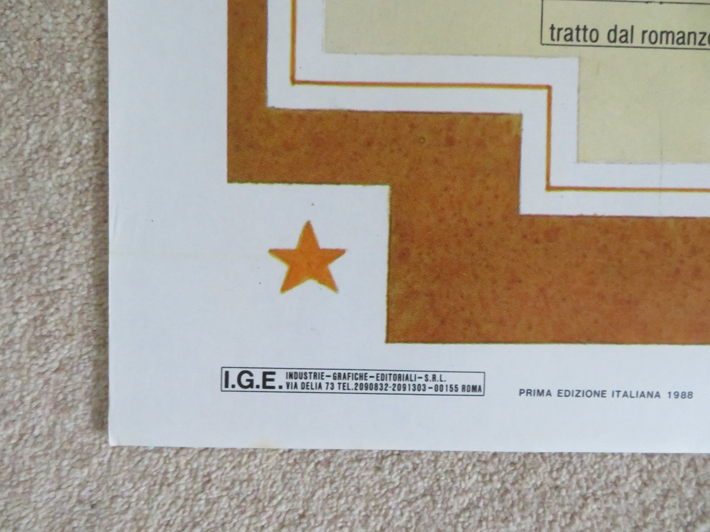 MR NORTH ITALIAN 2 FOGLIO POSTER ANTHONY EDWARDS ROBERT MITCHUM 1988 Rendezvous Cinema Movie posters