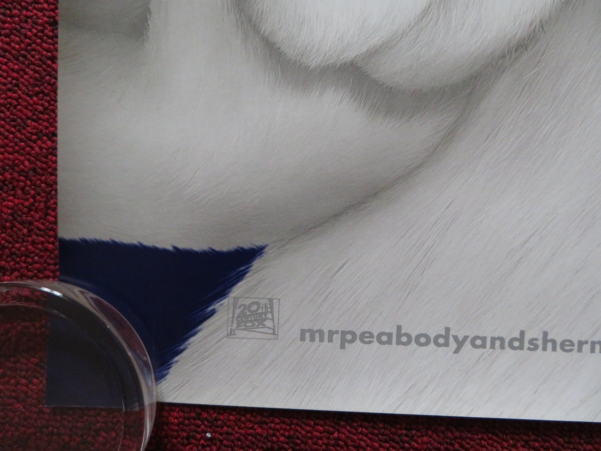 MR. PEABODY & SHERMAN UK QUAD (30"x 40") ROLLED POSTER TY BURRELL 2014 Rendezvous Cinema Movie posters