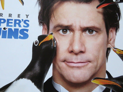 MR. POPPER'S PENGUINS QUAD (30"x 40") ROLLED POSTER JIM CARREY 2011 Movie posters