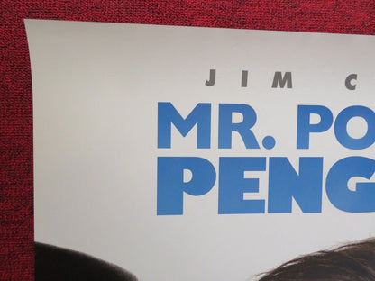 MR POPPERS PENGUINS US ONE SHEET ROLLED POSTER JIM CARREY CARLA GUGINO 2011 Movie posters