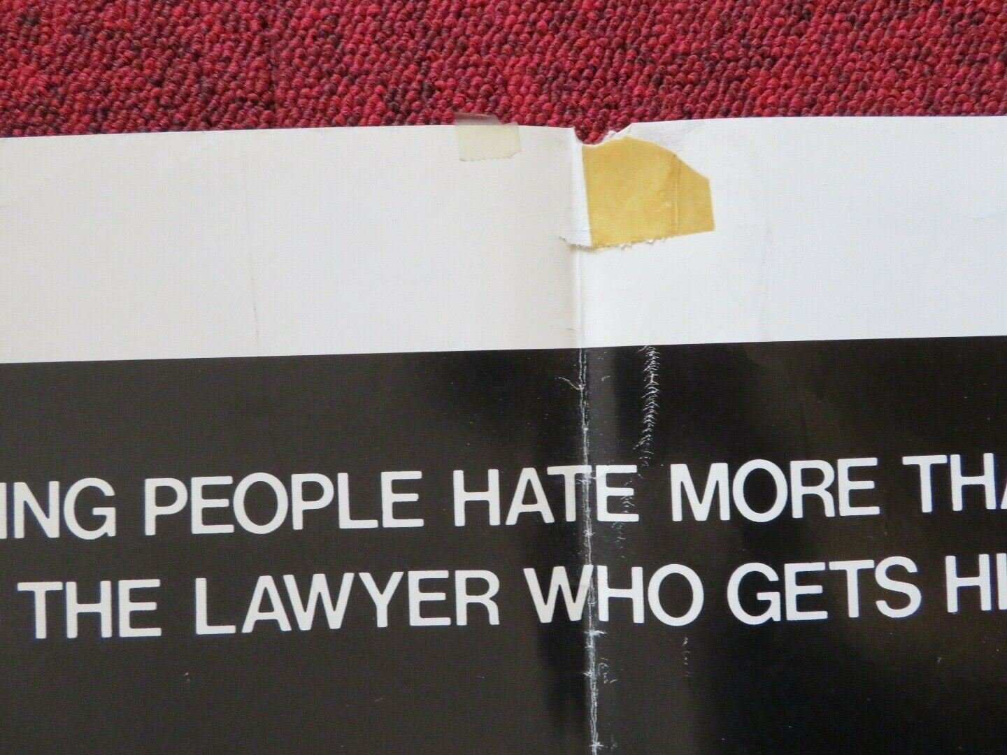 MR RICCO FOLDED US ONE SHEET POSTER DEAN MARTIN EUGENE ROCHE 1975 Movie posters