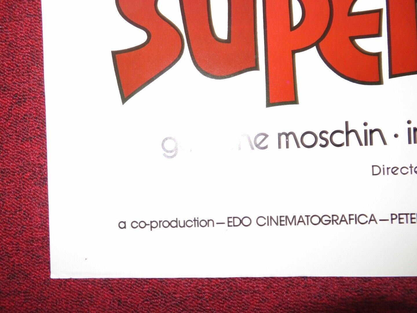 MR SUPER INVISIBLE FOLDED US ONE SHEET POSTER DEAN JONES PHILIPPELEROY 1970 Movie posters