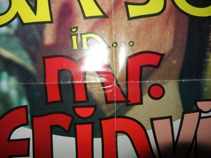 MR SUPER INVISIBLE FOLDED US ONE SHEET POSTER DEAN JONES PHILIPPELEROY 1970 Movie posters