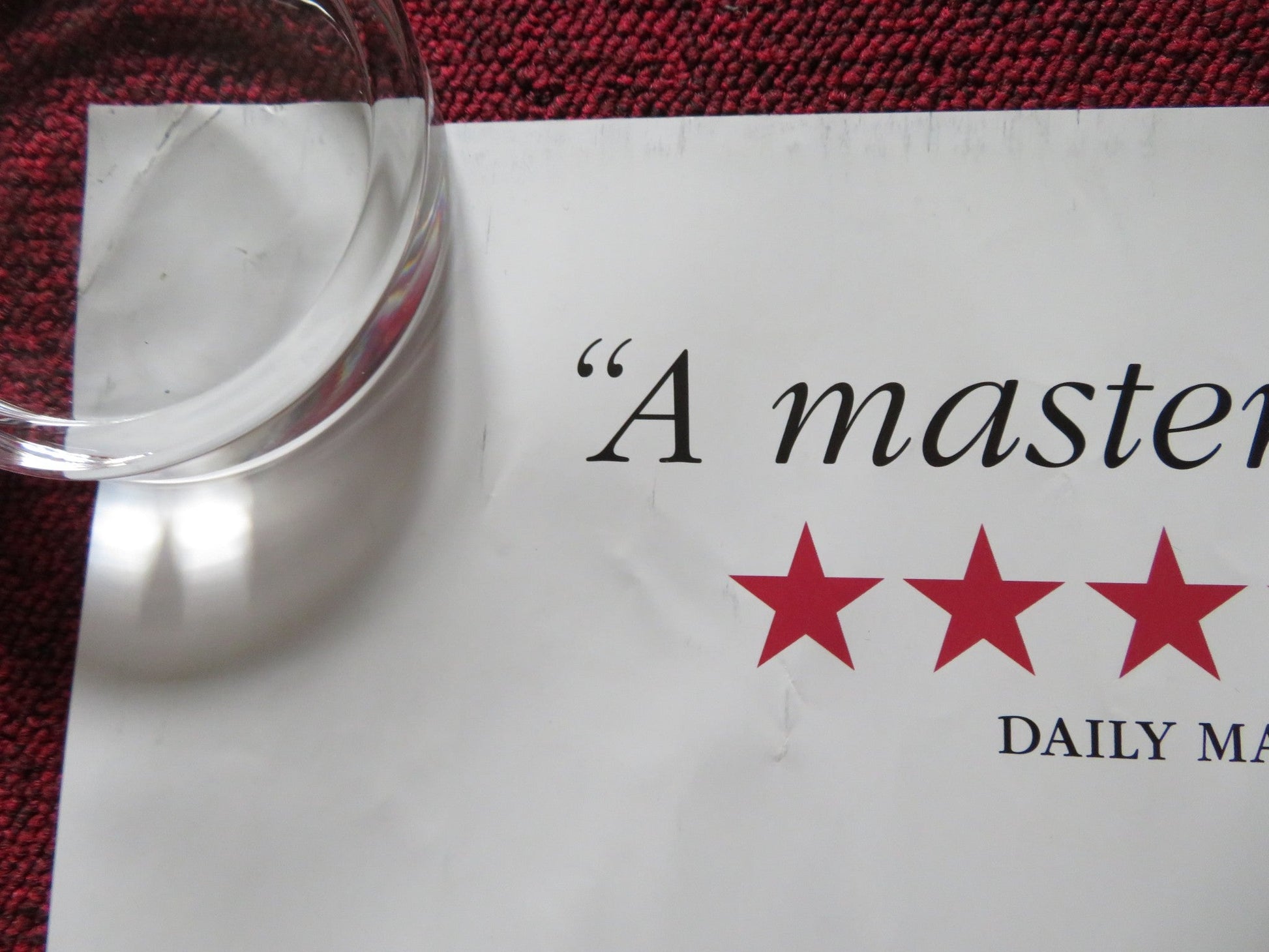 MR. TURNER UK QUAD (30"x 40") ROLLED POSTER TIMOTHY SPALL PAUL JESSON 2014 Rendezvous Cinema Movie posters