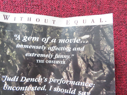 MRS. BROWN CINEMA POSTER JUDI DENCH BILLY CONNOLLY 1997 Rendezvous Cinema Movie posters