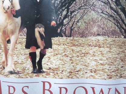 MRS. BROWN CINEMA POSTER JUDI DENCH BILLY CONNOLLY 1997 Rendezvous Cinema Movie posters