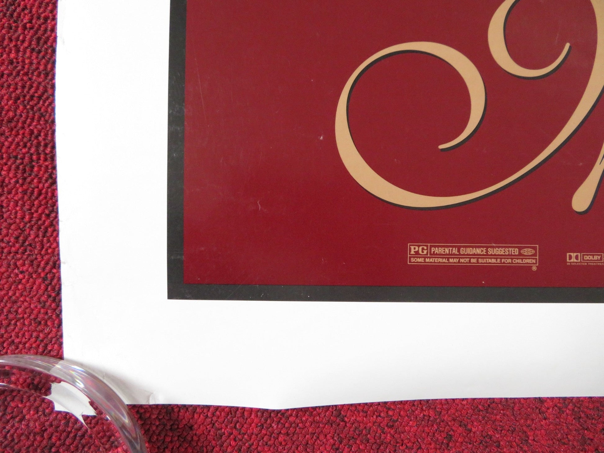 MRS. BROWN US ONE SHEET ROLLED POSTER JUDI DENCH BILLY CONNOLLY 1997 Rendezvous Cinema Movie posters