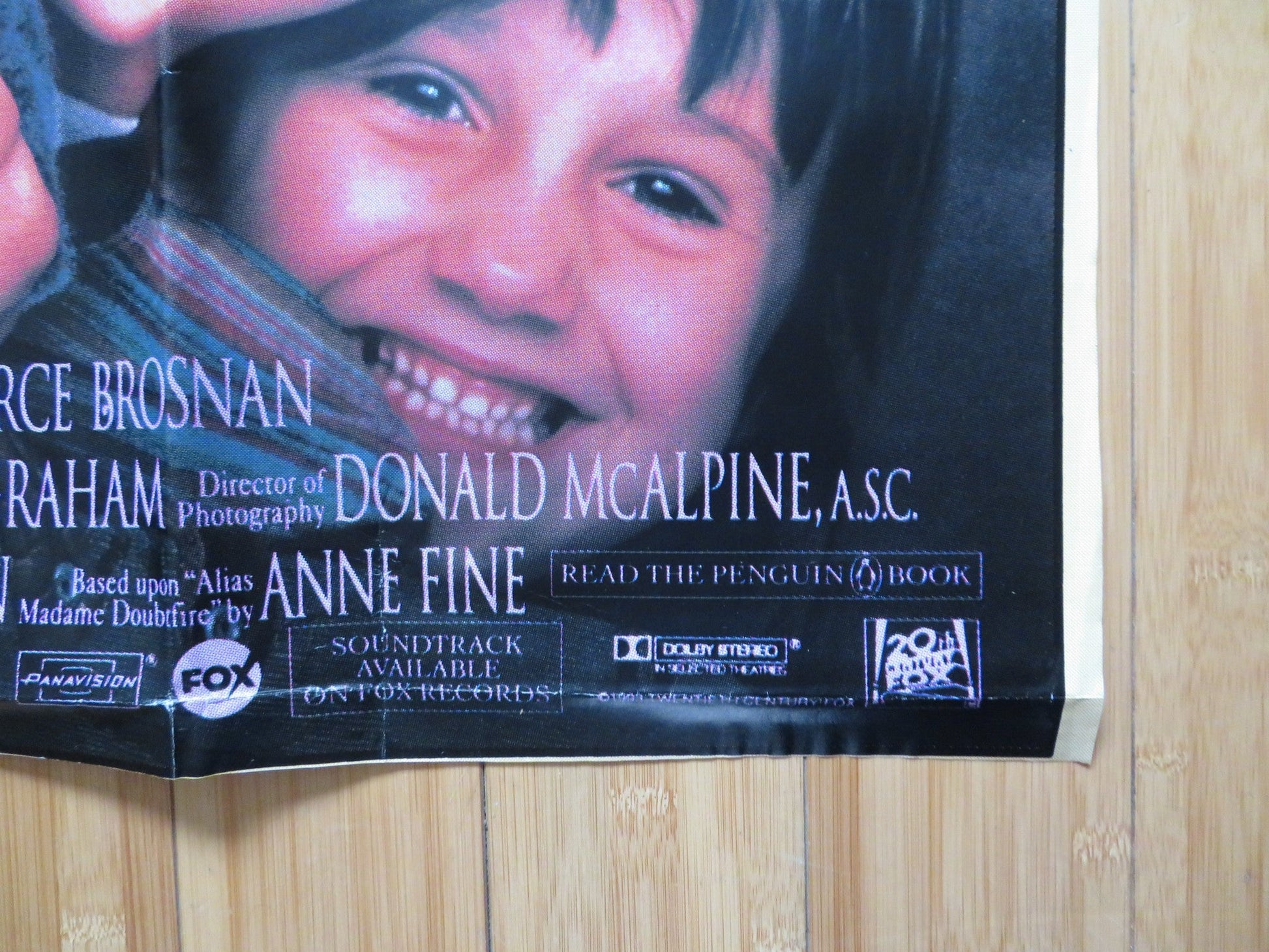 MRS. DOUBTFIRE UK 4 SHEET POSTER ROBIN WILLIAMS SALLY FIELD 1993 Rendezvous Cinema Movie posters