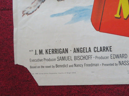 MRS. MIKE FOLDED US ONE SHEET POSTER DICK POWELL EVELYN KEYES 1949 Movie posters