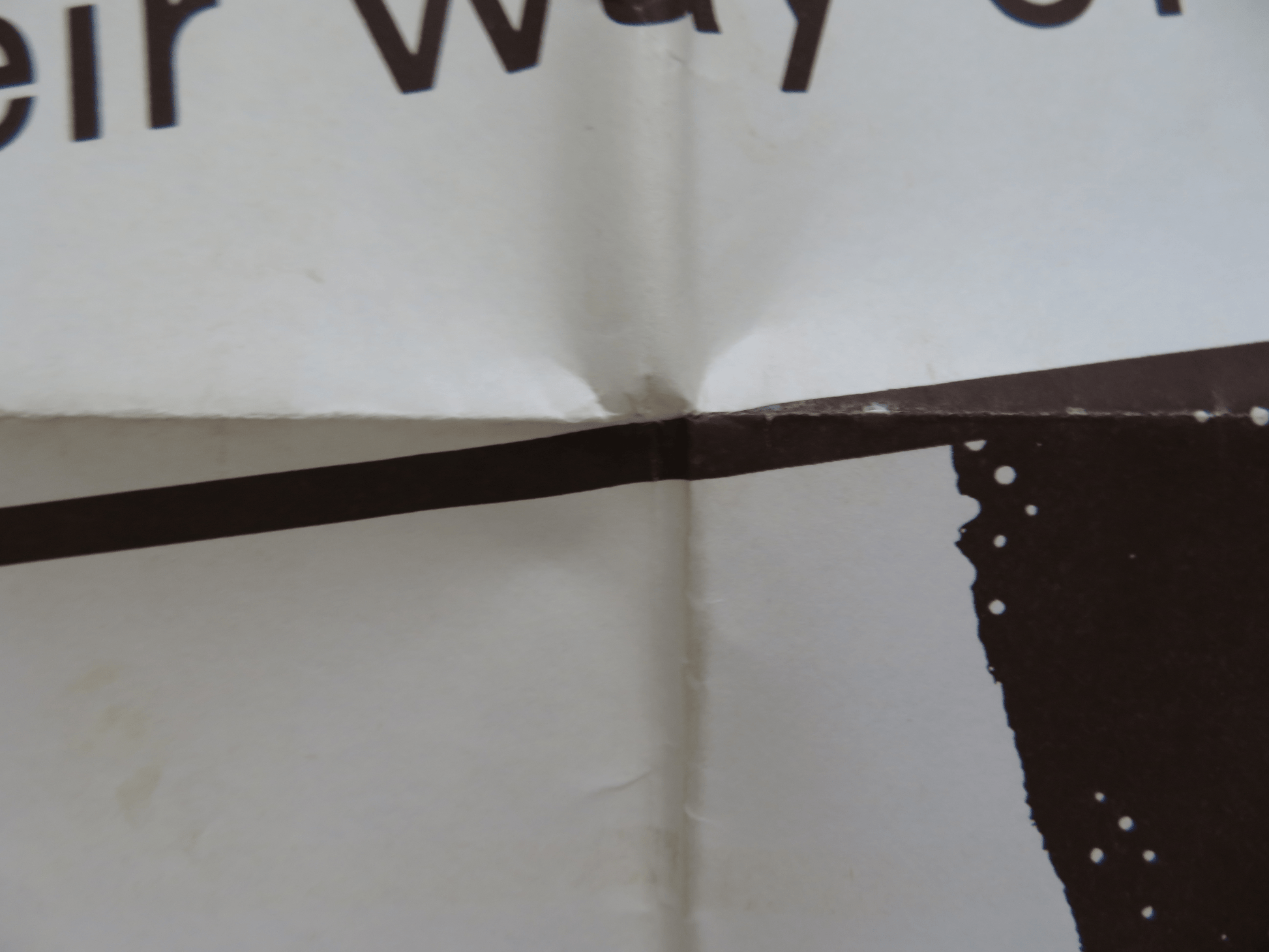 MRS. MINIVER FOLDED US ONE SHEET POSTER GREER GARSON WALTER PIDGEON 1971 Rendezvous Cinema Movie posters