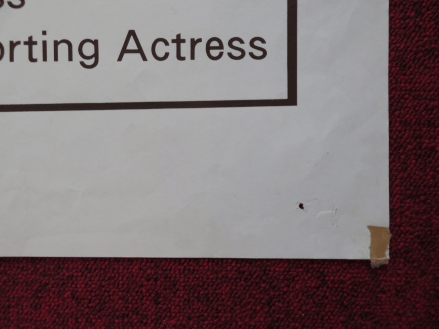 MRS. MINIVER FOLDED US ONE SHEET POSTER GREER GARSON WALTER PIDGEON 1971 Rendezvous Cinema Movie posters