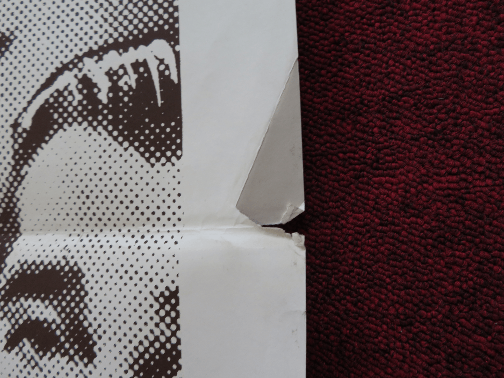 MRS. MINIVER FOLDED US ONE SHEET POSTER GREER GARSON WALTER PIDGEON 1971 Rendezvous Cinema Movie posters