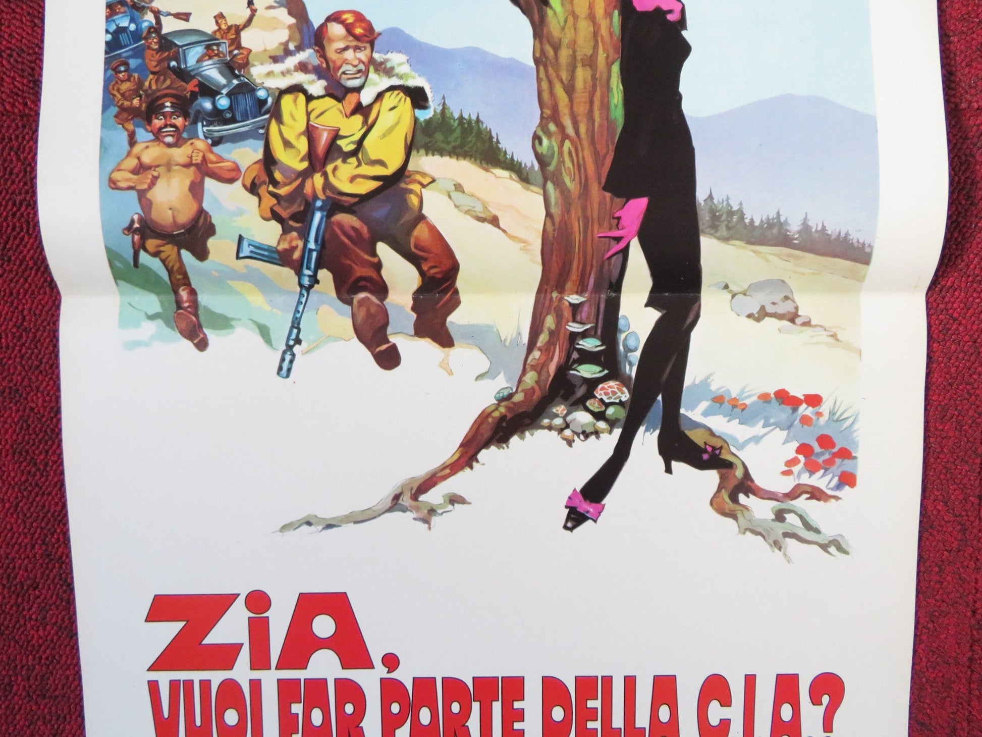 MRS. POLLIFAX - SPY ITALIAN LOCANDINA POSTER ROSALIND RUSSELL DARREN MCGAVIN 1971 Rendezvous Cinema Movie posters