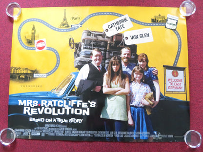 MRS. RATCLIFFE'S REVOLUTION UK QUAD ROLLED POSTER CATHERINE TATE BARDEN 2007 Rendezvous Cinema Movie posters