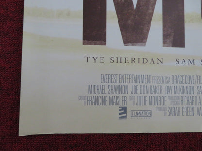 MUD UK QUAD (30"x 40") ROLLED POSTER MATTHEW MCCONAUGHEY TYE SHERIDAN 2012 Rendezvous Cinema Movie posters