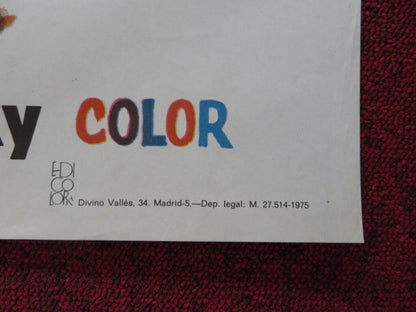 MUERTE DE UN QUINQUI SPANISH ROLLED POSTER CARMEN SEVILLA PAUL NASCHY 1975 Movie posters