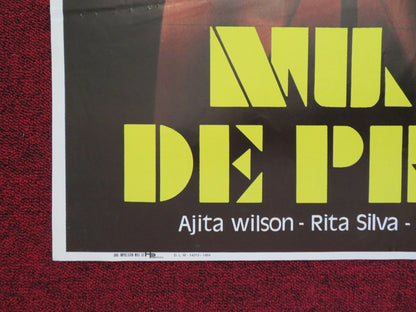 MUJERES DE PRESIDIO / HELL PENITENTIARY SPANISH POSTER AJITA WILSON SILVA 1984 Rendezvous Cinema Movie posters
