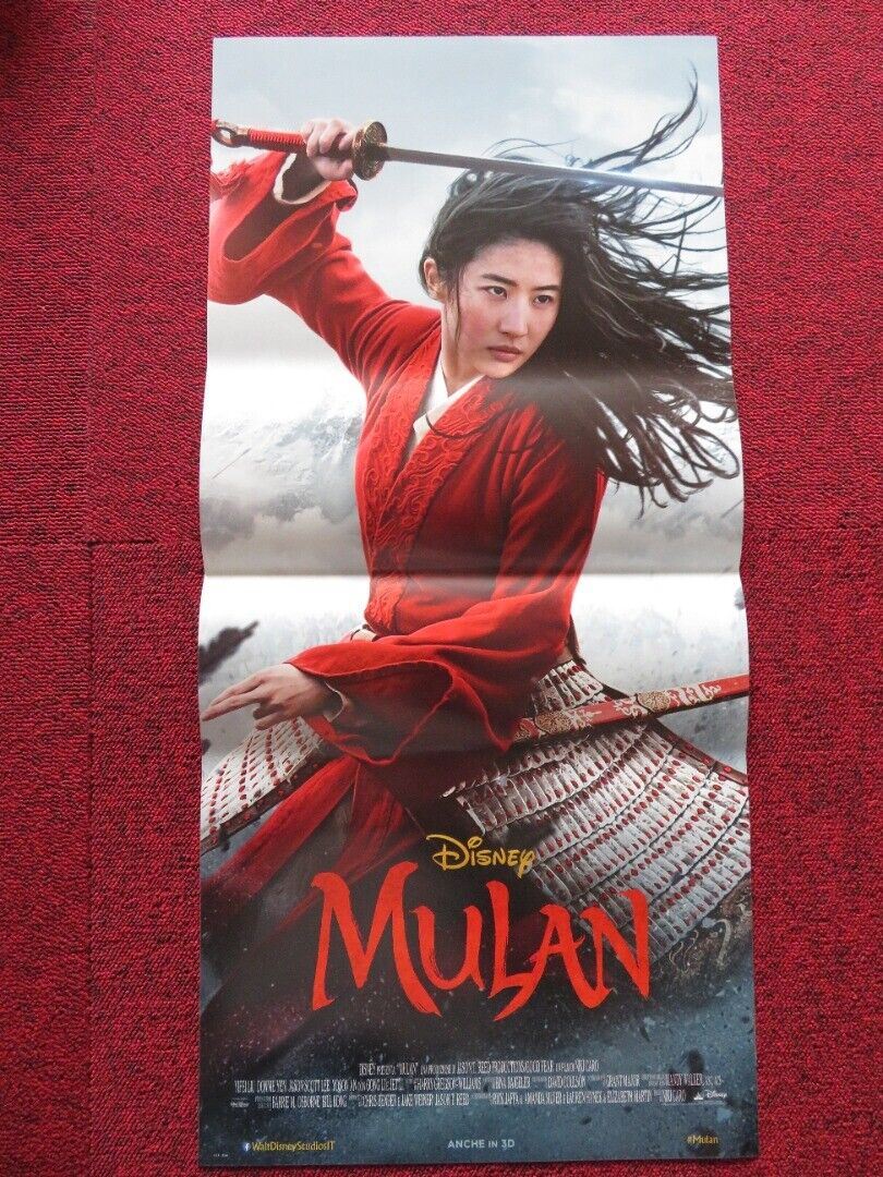 MULAN ITALIAN LOCANDINA (27"x12.5") POSTER DISNEY LIU YIFEI 2020 - Rendezvous Cinema