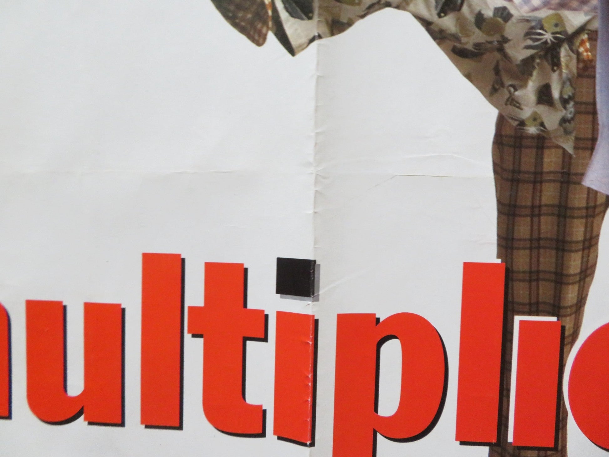 MULTIPICITY UK QUAD (30"x 40") ROLLED POSTER MICHAEL KEATON ANDIE MACDOWELL 1996 Rendezvous Cinema Movie posters