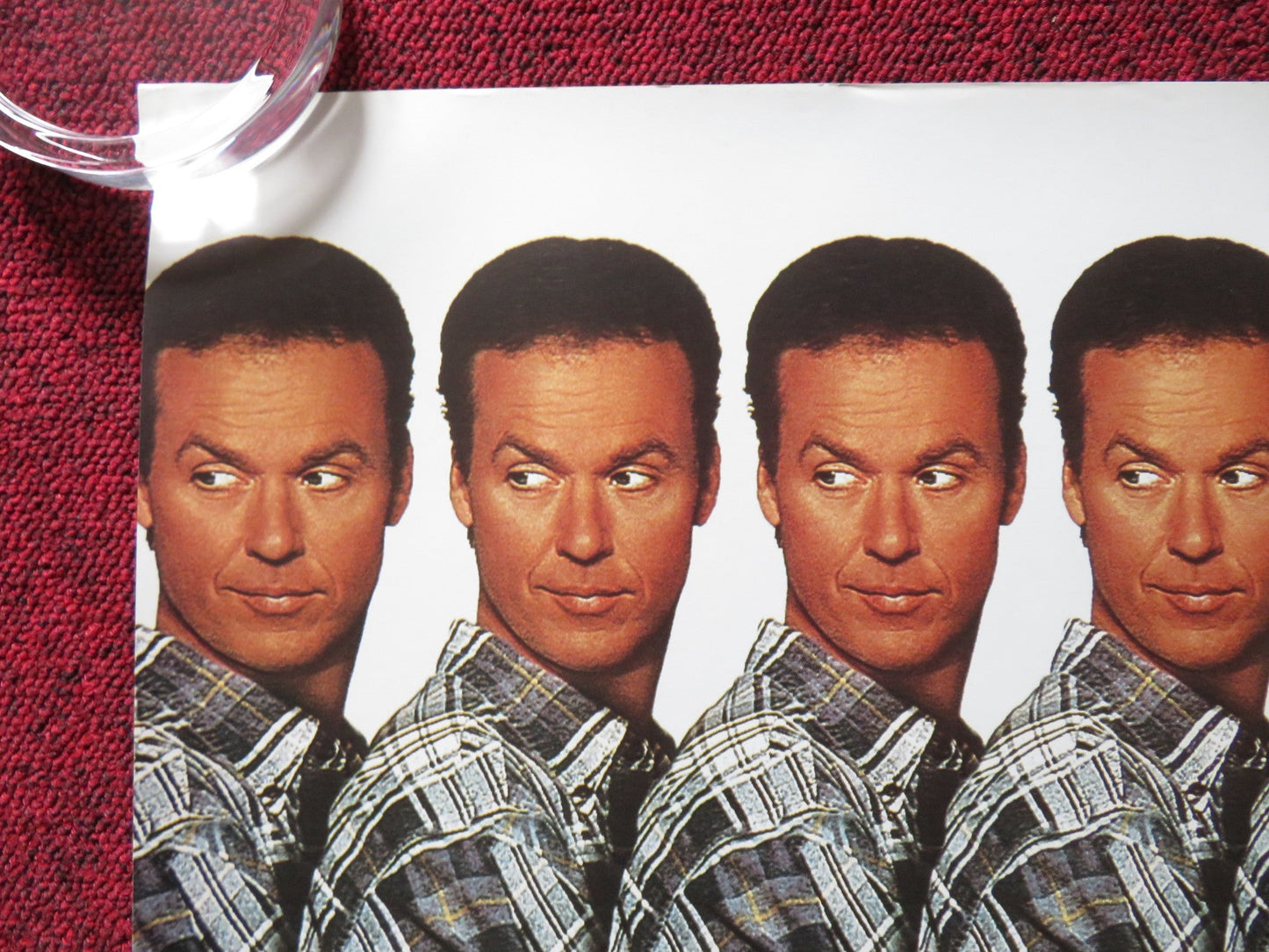 MULTIPLICITY UK QUAD (30"x 40") ROLLED POSTER MICHAEL KEATON A. MACDOWELL 1996 Rendezvous Cinema Movie posters
