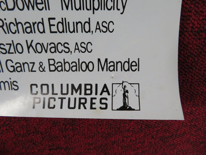 MULTIPLICITY VHS VIDEO POSTER MICHAEL KEATON ANDIE MACDOWELL 1996 Rendezvous Cinema Movie posters