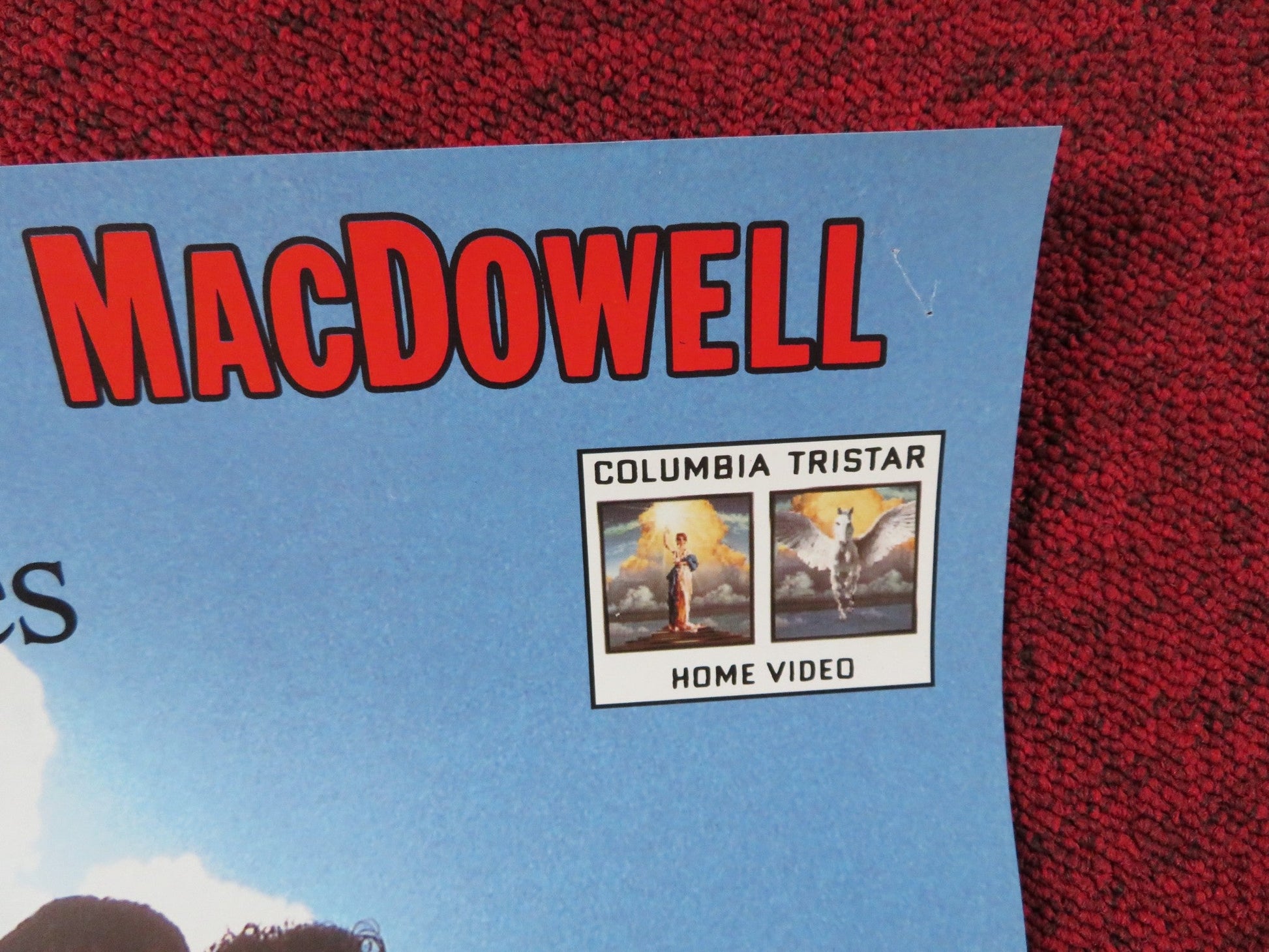 MULTIPLICITY VHS VIDEO POSTER MICHAEL KEATON ANDIE MACDOWELL 1996 Rendezvous Cinema Movie posters