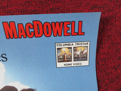 MULTIPLICITY VHS VIDEO POSTER MICHAEL KEATON ANDIE MACDOWELL 1996 Rendezvous Cinema Movie posters