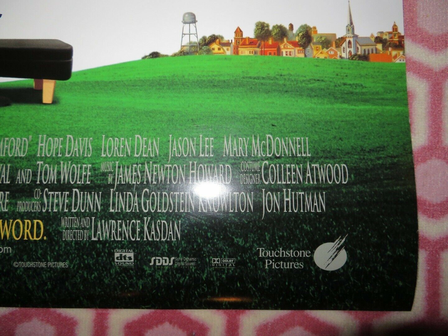 MUMFORD US ONE SHEET ROLLED POSTER JASON LEE TED DANSON 1999 Movie posters