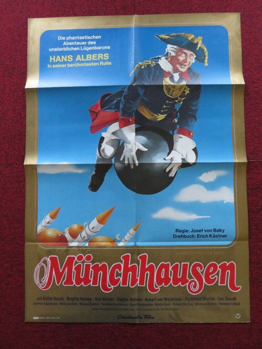 MUNCHHAUSEN GERMAN A1 (33"x 23") POSTER HANS ALBERS WILHELM BENDOW 1978 - Rendezvous Cinema