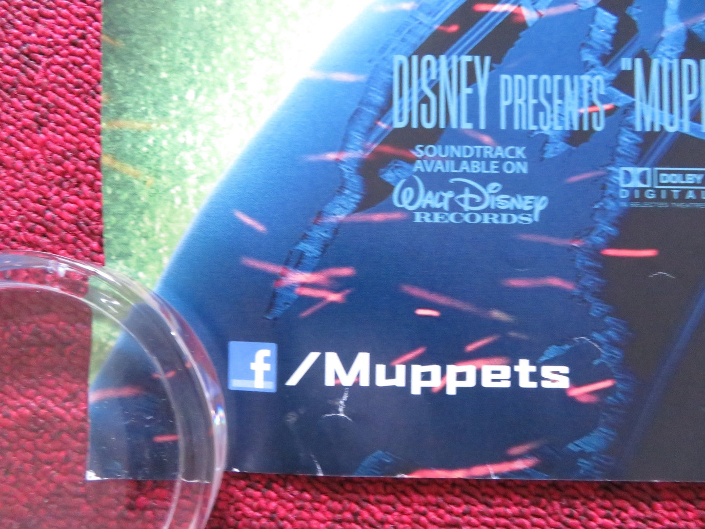 MUPPETS MOST WANTED UK QUAD (30"x 40") ROLLED POSTER RICKY GERVAIS 2014 Rendezvous Cinema Movie posters