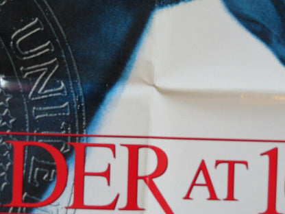 MURDER AT 1600 FOLDED US ONE SHEET POSTER WESLEY SNIPES DIANE LANE 1996 Movie posters