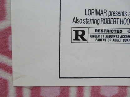 MURDER IN CELL BLOCK 3 / Fast - Walking FOLDED US ONE SHEET POSTER JAMES WOOD 1982 Movie posters