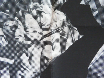 MURDER IN CELL BLOCK 3 / Fast - Walking FOLDED US ONE SHEET POSTER JAMES WOOD 1982 Movie posters