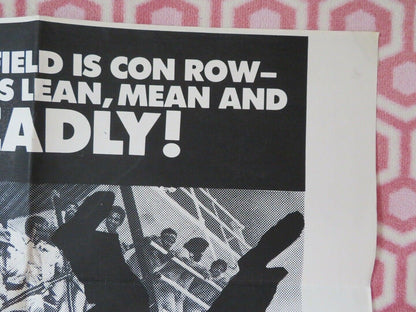 MURDER IN CELL BLOCK 3 / Fast - Walking FOLDED US ONE SHEET POSTER JAMES WOOD 1982 Movie posters